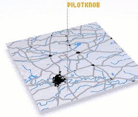 3d view of Pilot Knob