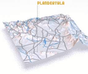 3d view of Plan de Ayala