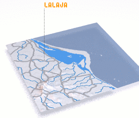 3d view of La Laja