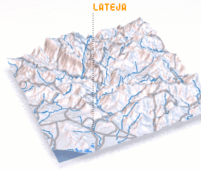 3d view of La Teja