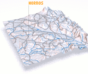 3d view of Hornos