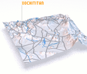 3d view of Xochititán