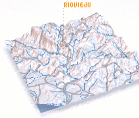 3d view of Río Viejo