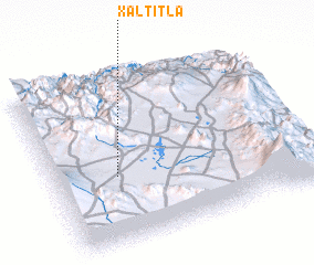 3d view of Xaltitla