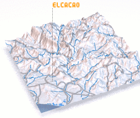 3d view of El Cacao