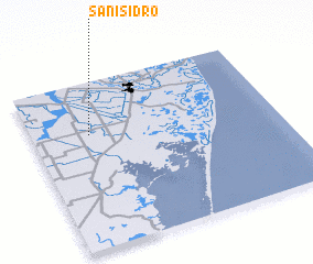 3d view of San Isidro