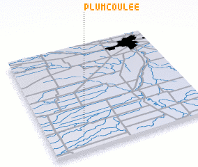 3d view of Plum Coulee
