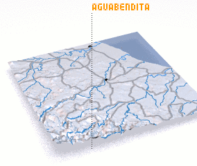 3d view of Agua Bendita