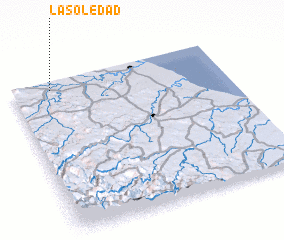 3d view of La Soledad