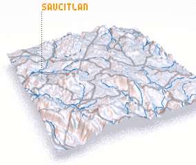 3d view of Saucitlán