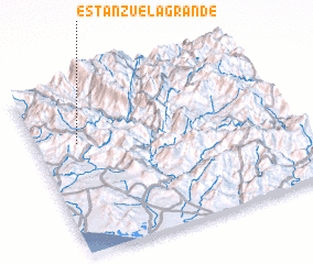 3d view of Estanzuela Grande