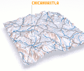 3d view of Chicahuaxtla