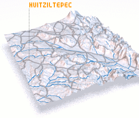 3d view of Huitziltepec