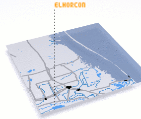 3d view of El Horcón