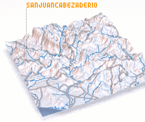 3d view of San Juan Cabeza de Río