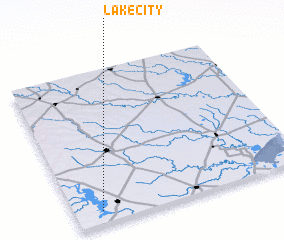 3d view of Lake City