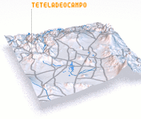 3d view of Tetela de Ocampo