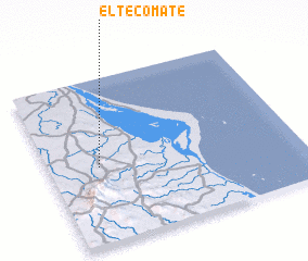 3d view of El Tecomate