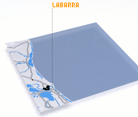 3d view of La Barra