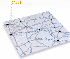 3d view of Galle