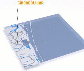 3d view of Simón Bolívar