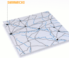 3d view of San Marcos