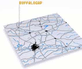 3d view of Buffalo Gap