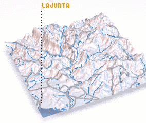 3d view of La Junta