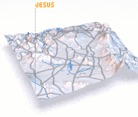 3d view of Jesús