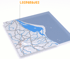 3d view of Los Parajes