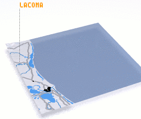 3d view of La Coma