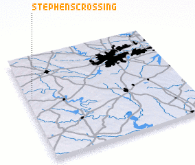 3d view of Stephens Crossing