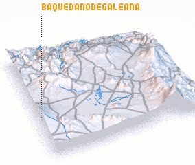 3d view of Baquedano de Galeana