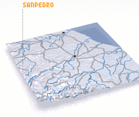 3d view of San Pedro