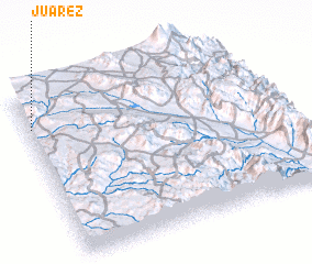 3d view of Juárez