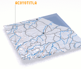 3d view of Acoyotitla