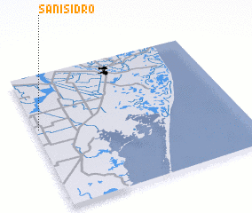 3d view of San Isidro