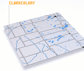 3d view of Clark Colony