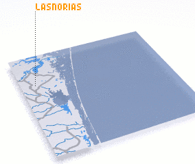 3d view of Las Norias