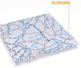 3d view of El Órgano