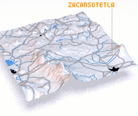 3d view of Zacansotetla