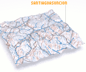 3d view of Santiago Asunción