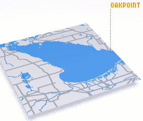 3d view of Oak Point