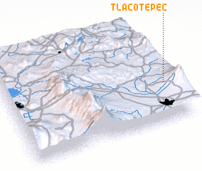 3d view of Tlacotepec