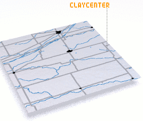 3d view of Clay Center