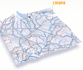 3d view of Chiapa