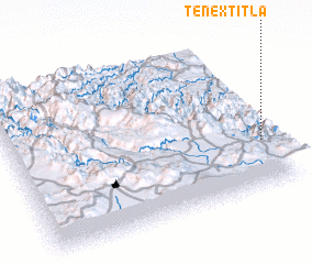 3d view of Tenextitla