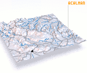 3d view of Acalmán