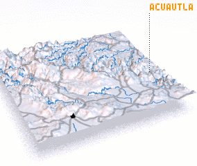 3d view of Acuautla