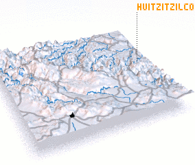 3d view of Huitzitzilco